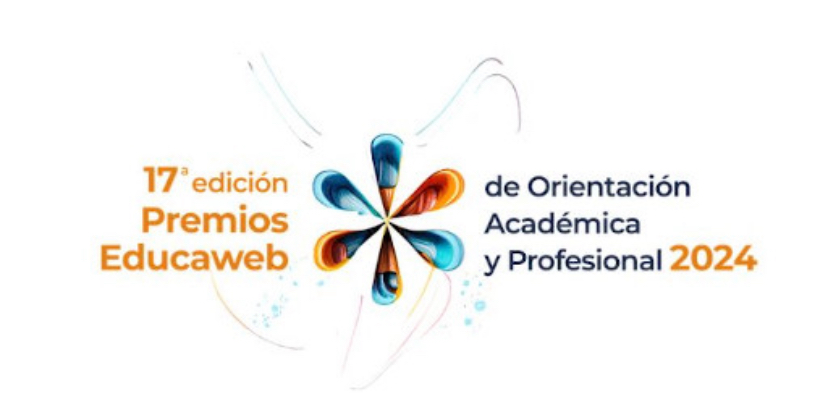 Logotip dels Premis Educaweb d'Orientació Acadèmica i Professional, edició 2024