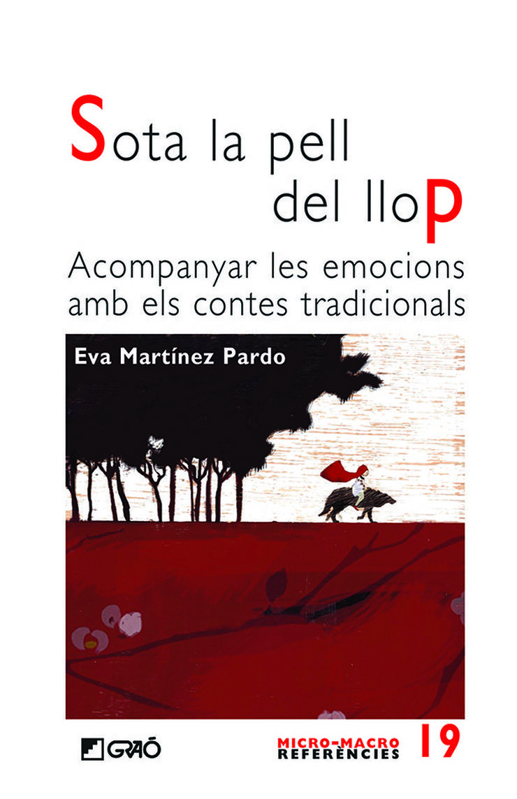 Portada del llibre «Sota la pell del llop» de l'Eva Martínez Pardo.