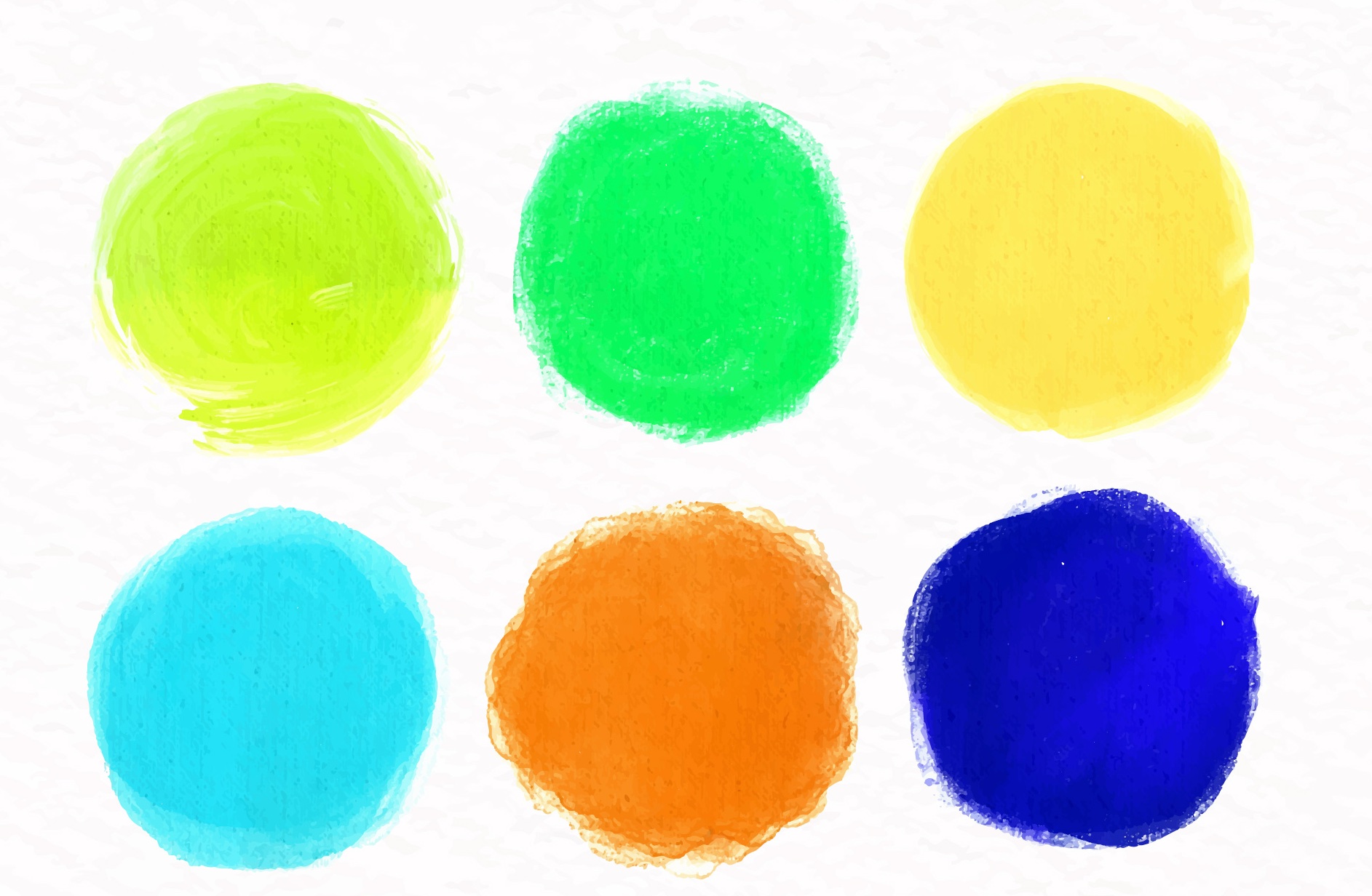 Circles de color que poden ajudar a fer la dinàmica dels gomets per a la coneixença i la millora de la convivència