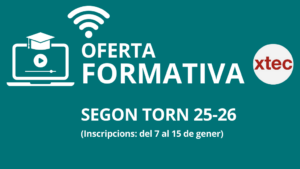 Oferta formativa 25/26 – segon torn