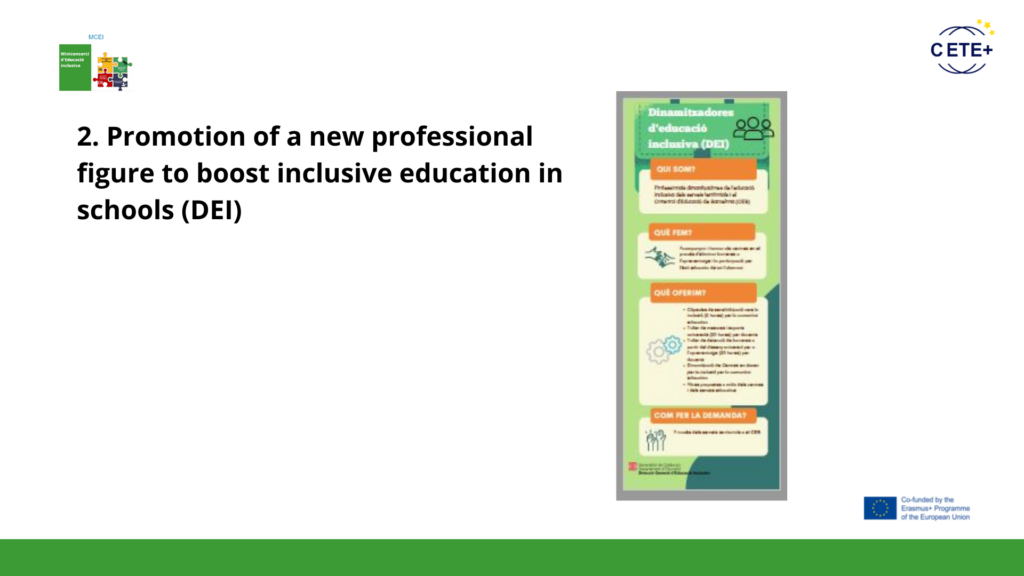 Noves professionals: Dinamitzadores d'educació inclusiva