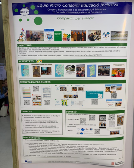 Póster d'edcació inclusiva