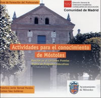 Caràtula del CD-ROM "Actividades para el conocimiento de Móstoles"