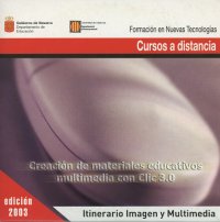 Carátula del CD-ROM del curso de creación de actividades Clic