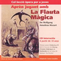Caràtula del CD-ROm "Aprèn jugant amb la flauta màgica"