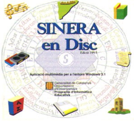 Portada del primer CD-ROM Sinera