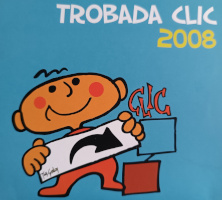 Caràtula del doble DVD "Trobada Clic 2008"