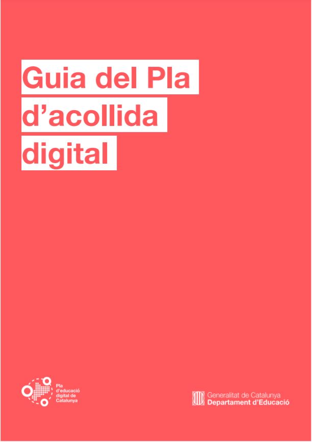 portada de la guia del pla d'acollida digital