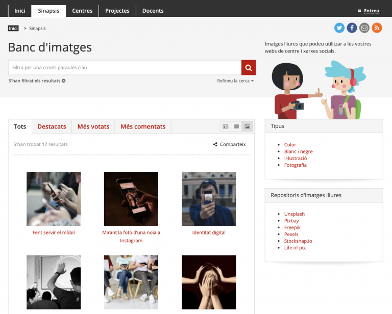 Banc d'imatges de Sinapsi