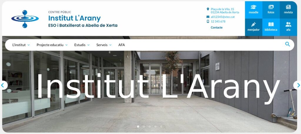 imatge amb un carrusel que inclou text