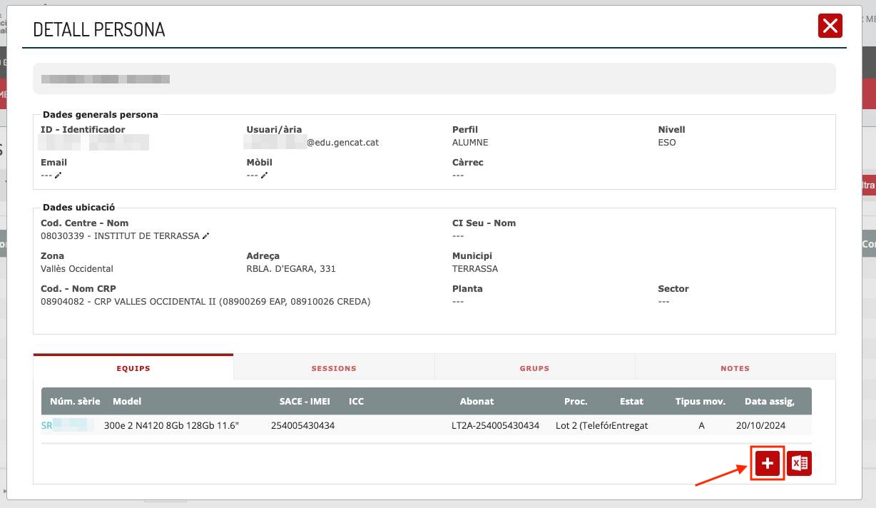 captura matrícula viva