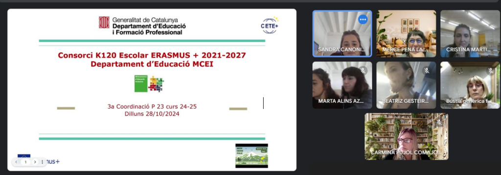 Captura de pantalla de la transferència de la mobilitat