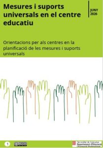 Imatge infografia de Mesures i suports universals en el centre