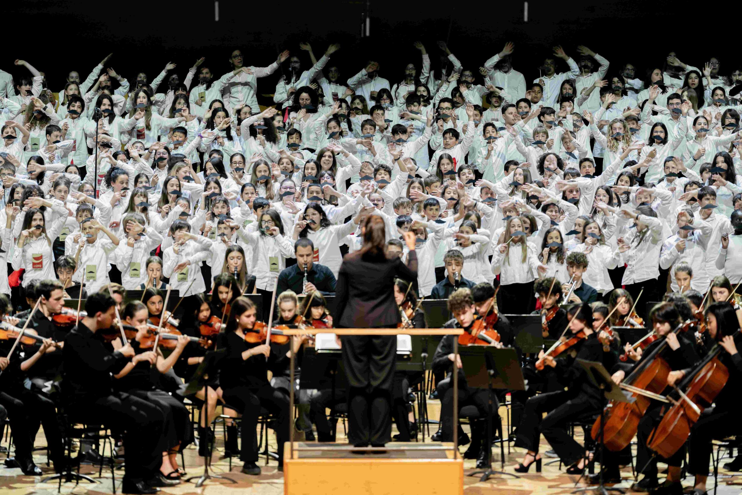 Imatge del concert del Bicentenari  Josep Anselm Clavé