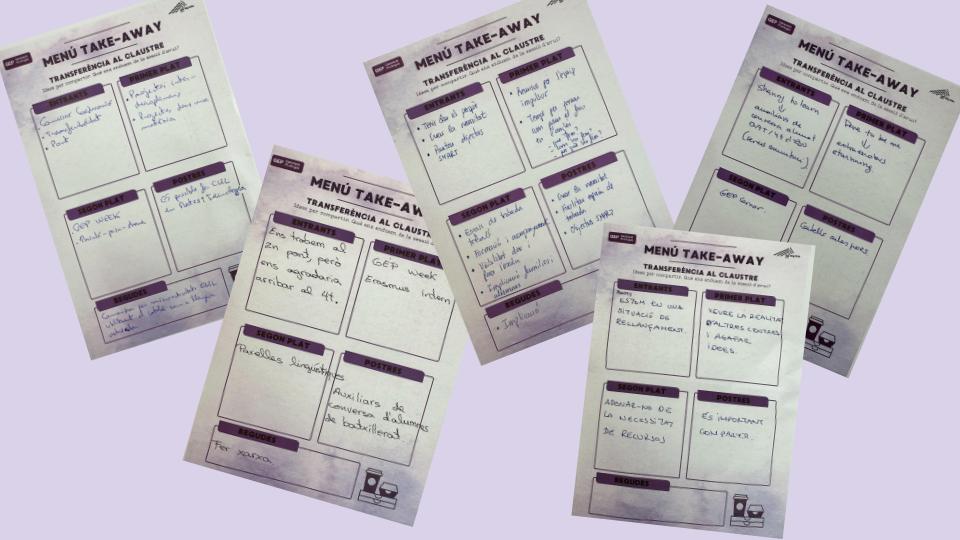 Collage Sessió presencial Mig-Món