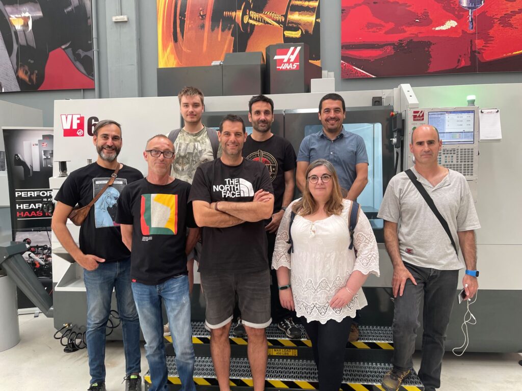 Visita CP Mecanització a HAAS