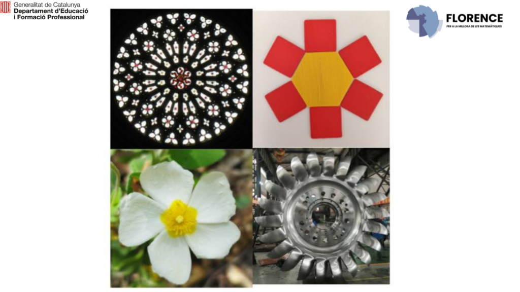 De flors i rosasses. Angles i angles de gir