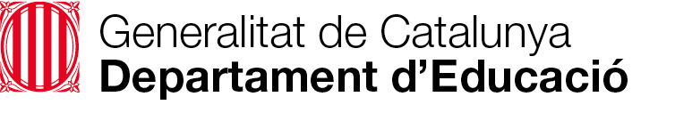 Logotip Departament d'Educació - Generalitat de Catalunya