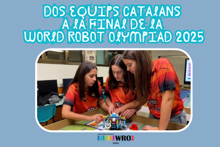 Dos equips de robòtica de l’Escola Albert Vives de la Seu d’Urgell viatjaran aquest mes a Singapur per disputar la final mundial de la World Robot Olympiad (WRO), la competició internacional de robòtica educativa que enguany reuneix més de 70.000 participants de prop d’un centenar de països.
