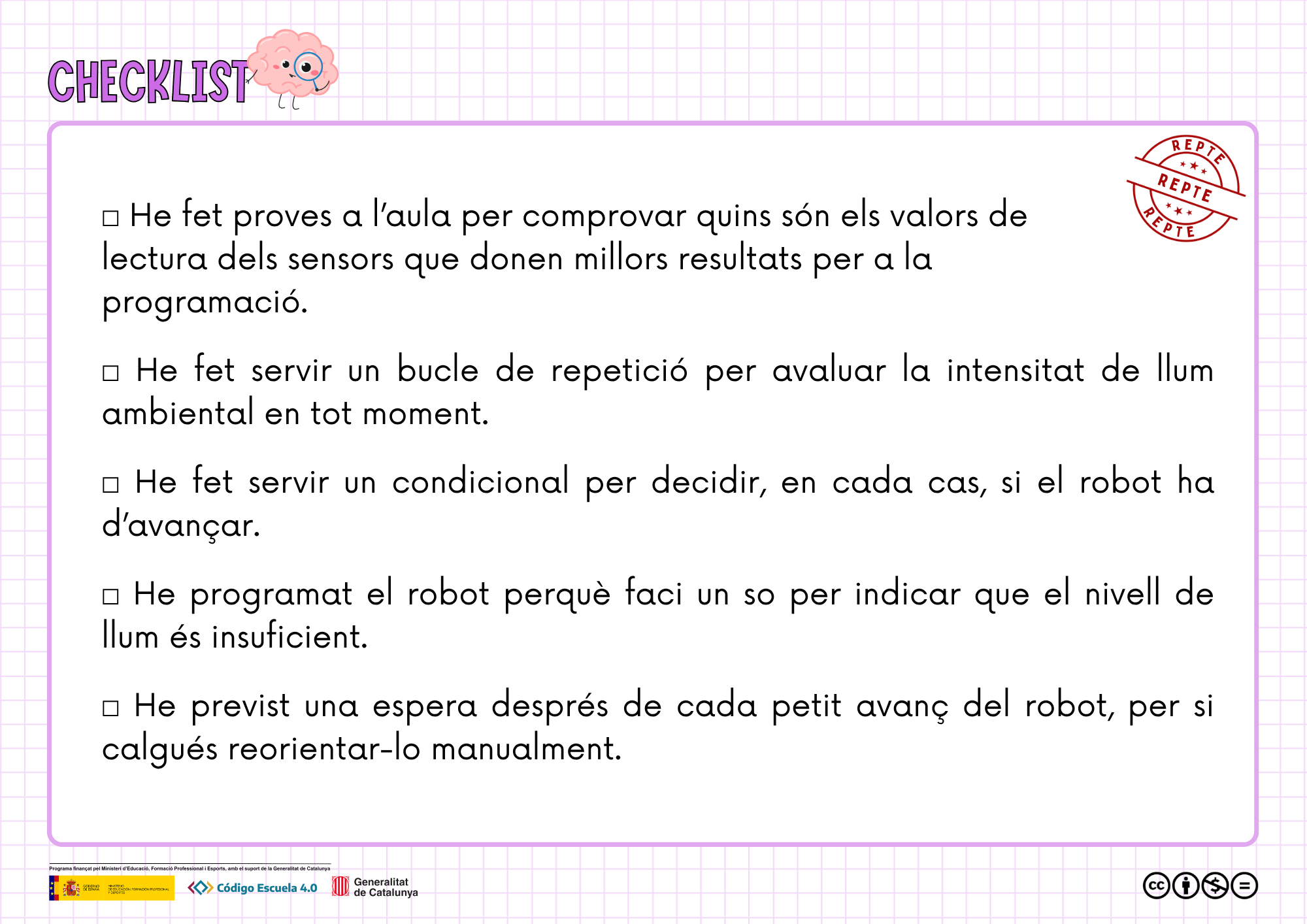 Llista de verificació