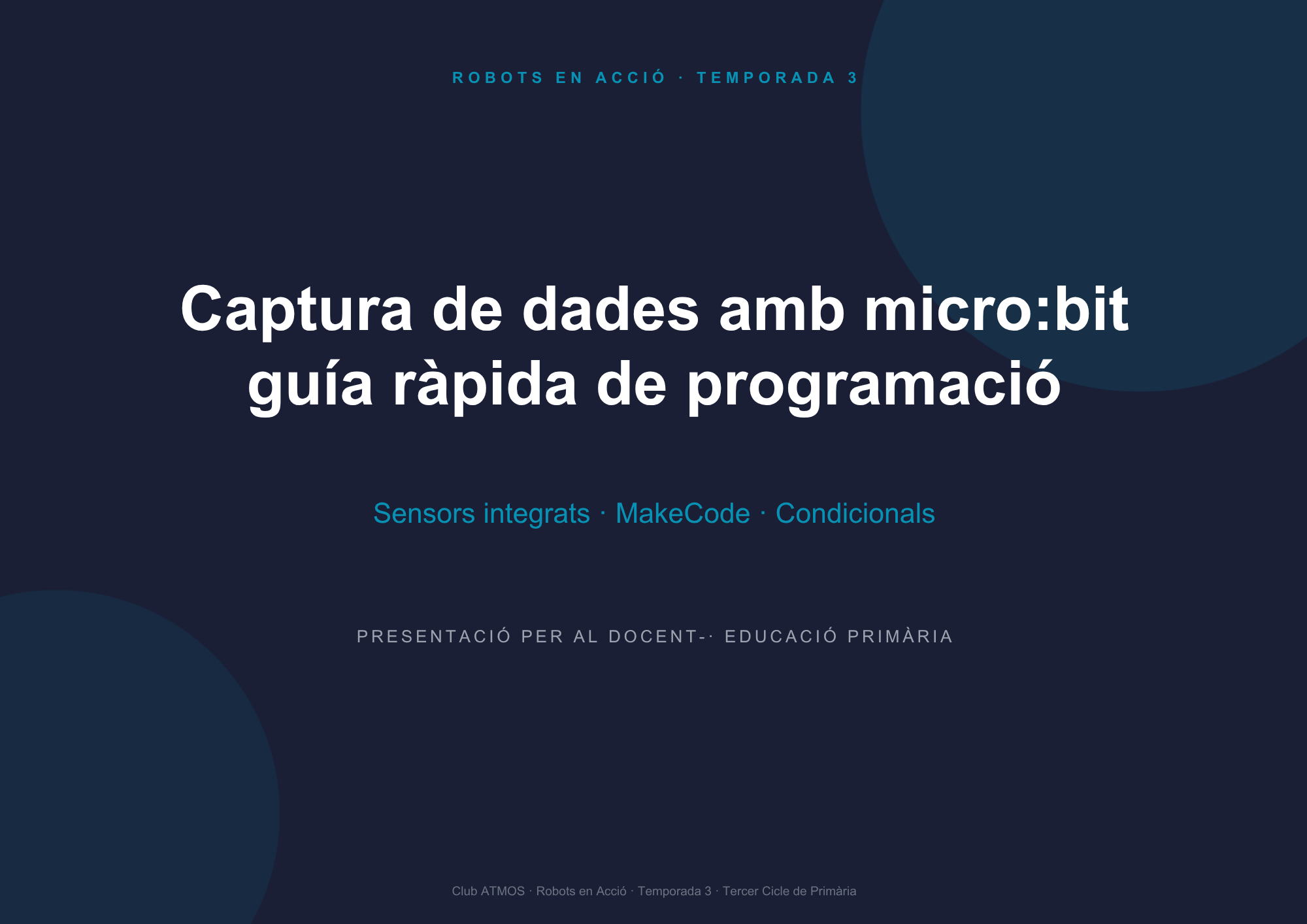 Guia ràpida de programació