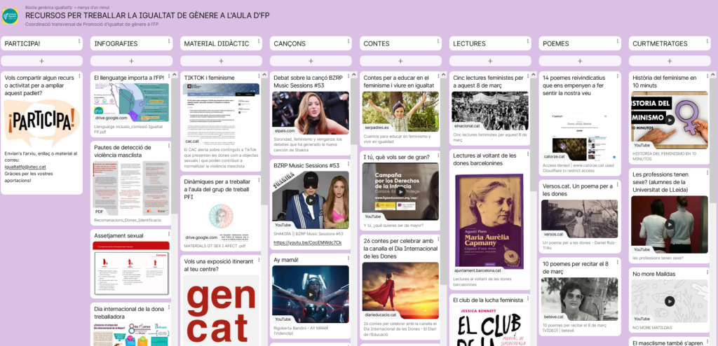 Padlet 8M 2023