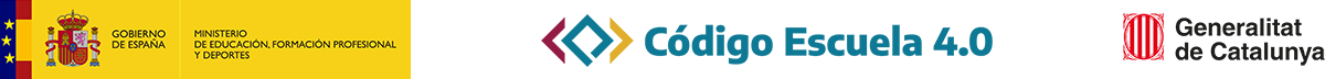 Gobierno de España · Código Escuela 4.0 · Generalitat de Catalunya