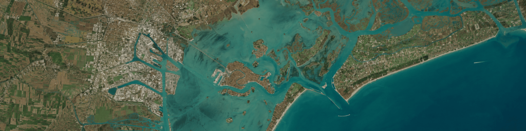 Venècia. Copernicus Sentinel-2, (2019)