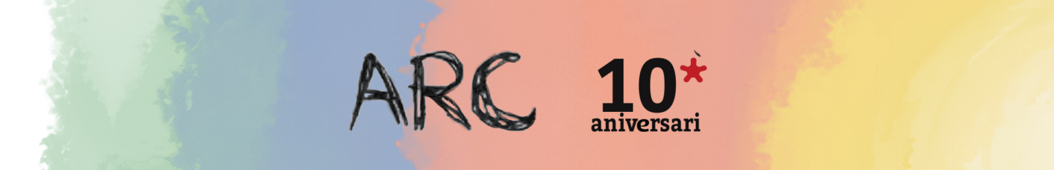 ARC logotip 10 anys