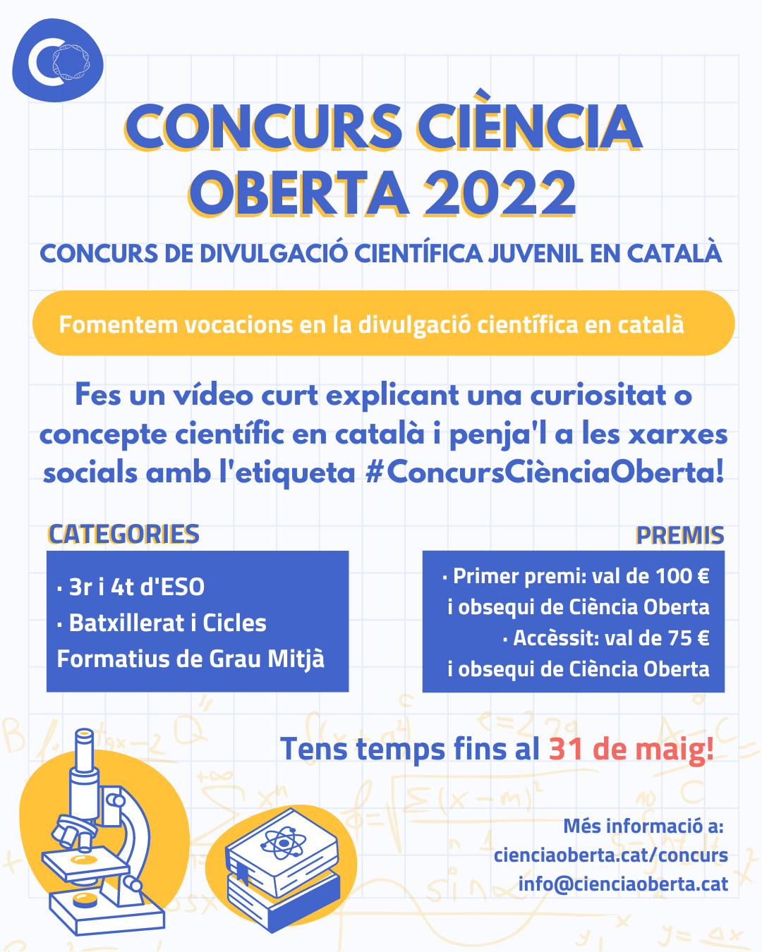 Cartell concurs Ciència Oberta