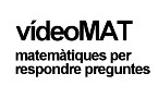 Logo VídeoMAT, matemàtiques per respondre preguntes