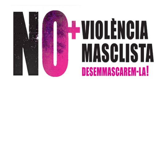 infografia de No a la violència masclista. Desemmascarem-la!